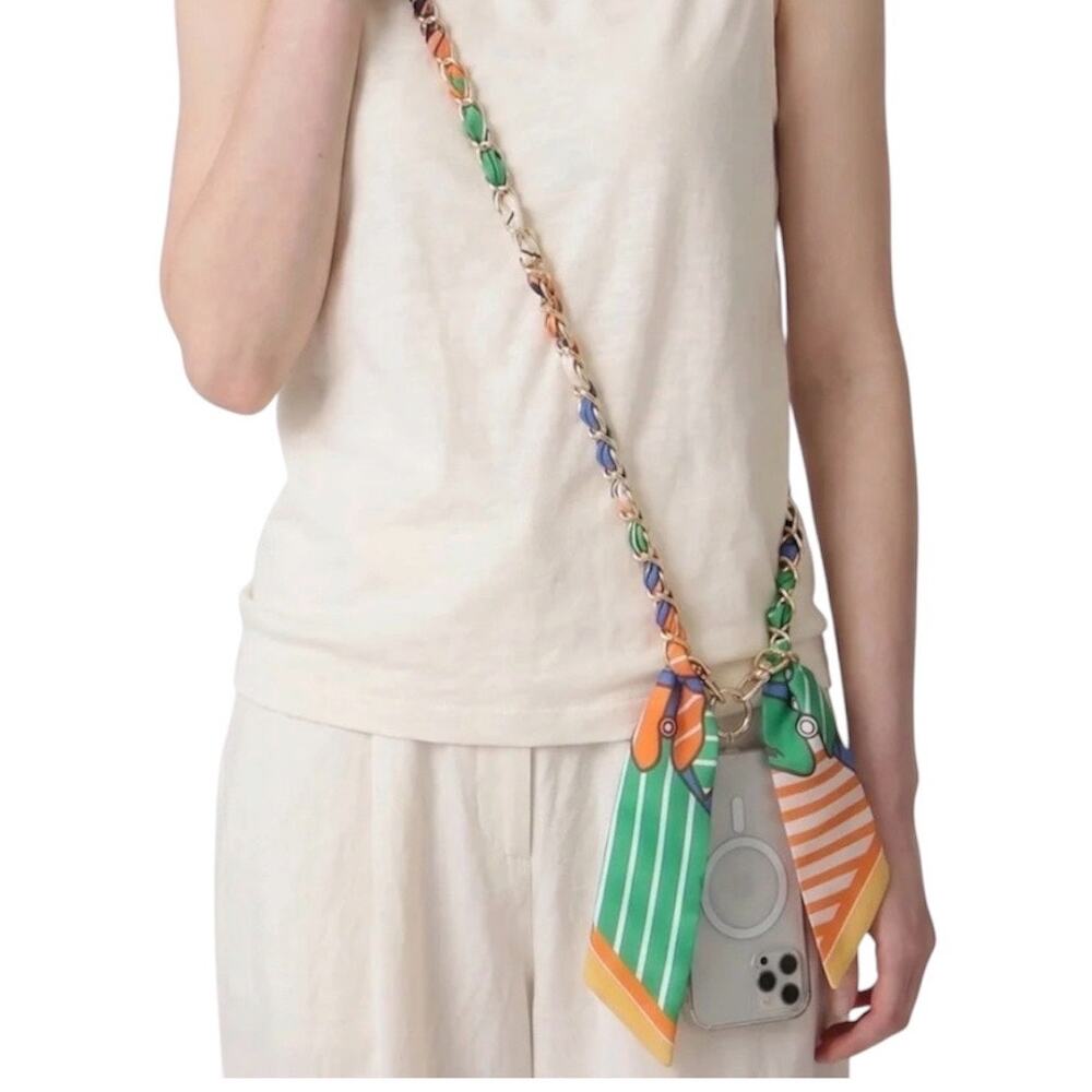 Scarf Chain Strap for Purse or Phone
